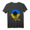 Save Ukraine Shirt mit Sunflower & Flagge - Unterstütze Ukraine Patriotisches T-Shirt für Anlässe & Supporter