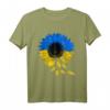 Save Ukraine Shirt mit Sunflower & Flagge - Unterstütze Ukraine Patriotisches T-Shirt für Anlässe & Supporter