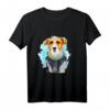 Dog Patron - Russell Terrier im Krieg Ukraine - Patriotisches Sapper Hund T-Shirt als Geschenk für Freunde, Familie & Kollegen