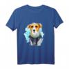 Dog Patron - Russell Terrier im Krieg Ukraine - Patriotisches Sapper Hund T-Shirt als Geschenk für Freunde, Familie & Kollegen