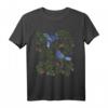 Witziges ukrainisches Vyshyvanka T-Shirt im Vintage-Stil mit Starvögeln & Beeren – Originelles Geschenk für Geburtstag, Unabhängigkeitstag & Ukraine-Liebhaber