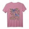 Witziges ukrainisches Vyshyvanka T-Shirt im Vintage-Stil mit Starvögeln & Beeren – Originelles Geschenk für Geburtstag, Unabhängigkeitstag & Ukraine-Liebhaber