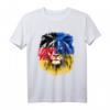 HapKoala T-Shirt mit Ukraine- und Deutschlandflagge - Patriotisches Design für den stolzen Geburtstag
