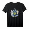Ukrainisches Flaggen T-Shirt mit ukrainischem Design – Perfektes Geschenk für Ukrainer, Geburtstage, Vatertag & Weihnachten