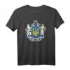 Ukrainisches Flaggen T-Shirt mit ukrainischem Design – Perfektes Geschenk für Ukrainer, Geburtstage, Vatertag & Weihnachten