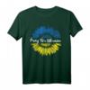 Sonnenblume Beten für die Ukraine - Stand für Ukraine Mädchen Damen T-Shirt zur Unterstützung & Friedensbekundung