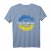 Sonnenblume Beten für die Ukraine - Stand für Ukraine Mädchen Damen T-Shirt zur Unterstützung & Friedensbekundung