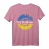 Sonnenblume Beten für die Ukraine - Stand für Ukraine Mädchen Damen T-Shirt zur Unterstützung & Friedensbekundung