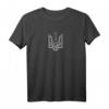 Ukrainisches Wappen Trysub Ukraine T-Shirt mit Flagge - Stolzes ukrainisches Geschenk für Ukrainer und Ukraine-Liebhaber