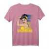 Ukrainisches Mädchen T-Shirt - Patriotisches Souvenir für Reisen, Urlaub & Geschenkideen für Ukraine-Fans