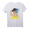 Ukrainisches Mädchen T-Shirt - Patriotisches Souvenir für Reisen, Urlaub & Geschenkideen für Ukraine-Fans