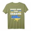 Hands away from Ukraine - Supporters' Ukraine T-Shirt für Solidarität und patriotischen Ausdruck