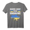 Hands away from Ukraine - Supporters' Ukraine T-Shirt für Solidarität und patriotischen Ausdruck