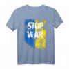 Stop war on Ukraine Support Ukraine Vertical Flag Frieden T-Shirt – Zeigen Sie Ihre Solidarität und setzen Sie ein politisches Statement