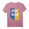 Stop war on Ukraine Support Ukraine Vertical Flag Frieden T-Shirt – Zeigen Sie Ihre Solidarität und setzen Sie ein politisches Statement