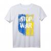 Stop war on Ukraine Support Ukraine Vertical Flag Frieden T-Shirt – Zeigen Sie Ihre Solidarität und setzen Sie ein politisches Statement