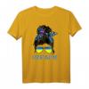 Ukrainisches Mädchen T-Shirt – Klassisch geschnitten mit doppeltem Saum, ideal zur Unterstützung der ukrainischen Kultur