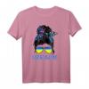 Ukrainisches Mädchen T-Shirt – Klassisch geschnitten mit doppeltem Saum, ideal zur Unterstützung der ukrainischen Kultur
