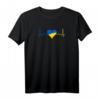 Ukraine Liebe ukrainische Flagge mit Herz T-Shirt – Patriotisches Design für Ukraine-Fans, Ukrainer und Urlauber
