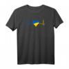 Ukraine Liebe ukrainische Flagge mit Herz T-Shirt – Patriotisches Design für Ukraine-Fans, Ukrainer und Urlauber
