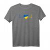 Ukraine Liebe ukrainische Flagge mit Herz T-Shirt – Patriotisches Design für Ukraine-Fans, Ukrainer und Urlauber