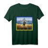 Briefmarke Motiv Flagge der Ukraine T-Shirt – Patriotisches Support-Shirt für Ukraineliebhaber und Unterstützer