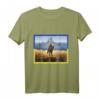 Briefmarke Motiv Flagge der Ukraine T-Shirt – Patriotisches Support-Shirt für Ukraineliebhaber und Unterstützer