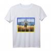 Briefmarke Motiv Flagge der Ukraine T-Shirt – Patriotisches Support-Shirt für Ukraineliebhaber und Unterstützer