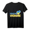 40 Geburtstag T-Shirt mit Friedensmotiv - Zeichen gegen Krieg und Vertreibung, Unterstützung für die Ukraine, für Männer und Frauen