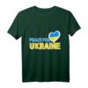 40 Geburtstag T-Shirt mit Friedensmotiv - Zeichen gegen Krieg und Vertreibung, Unterstützung für die Ukraine, für Männer und Frauen