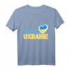 40 Geburtstag T-Shirt mit Friedensmotiv - Zeichen gegen Krieg und Vertreibung, Unterstützung für die Ukraine, für Männer und Frauen