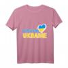 40 Geburtstag T-Shirt mit Friedensmotiv - Zeichen gegen Krieg und Vertreibung, Unterstützung für die Ukraine, für Männer und Frauen