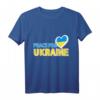 40 Geburtstag T-Shirt mit Friedensmotiv - Zeichen gegen Krieg und Vertreibung, Unterstützung für die Ukraine, für Männer und Frauen