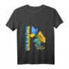Damen HapKoala Sunflower T-Shirt mit V-Ausschnitt – Elegantes, leichtes Geburtstagsoutfit mit Blumenmotiv