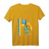 Damen HapKoala Sunflower T-Shirt mit V-Ausschnitt – Elegantes, leichtes Geburtstagsoutfit mit Blumenmotiv
