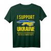 Ich unterstütze die Demokratie in der Ukraine T-Shirt - Solidaritätsbekundung für Demokratie und Freiheit