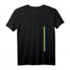 Damen Ukraine Streifen Liebe - Flagge und Wappen Ukrainisches Peace T-Shirt mit V-Ausschnitt für Support, Geschenke & Solidarität