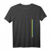 Damen Ukraine Streifen Liebe - Flagge und Wappen Ukrainisches Peace T-Shirt mit V-Ausschnitt für Support, Geschenke & Solidarität