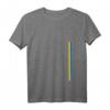 Damen Ukraine Streifen Liebe - Flagge und Wappen Ukrainisches Peace T-Shirt mit V-Ausschnitt für Support, Geschenke & Solidarität