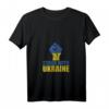 Support Ukraine T-Shirt zum HapKoala mit ukrainischer Flagge – Vintage Design V-Ausschnitt für Damen, Herren & Kinder