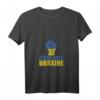 Support Ukraine T-Shirt zum HapKoala mit ukrainischer Flagge – Vintage Design V-Ausschnitt für Damen, Herren & Kinder