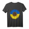 Ukraine Flagge Sonnenblume T-Shirt – Vintage ukrainische Unterstützung, patriotische Kleidung für Männer und Frauen, perfektes Geschenk für ukrainische Liebhaber