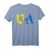 UA - Ukraine Shirt Retro mit Ukrainischer Flagge und patriotischem Tryzub – Perfektes Geschenk für Ukraineliebhaber und Nationalfeiertage