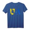 UA - Ukraine Shirt Retro mit Ukrainischer Flagge und patriotischem Tryzub – Perfektes Geschenk für Ukraineliebhaber und Nationalfeiertage