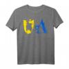 UA - Ukraine Shirt Retro mit Ukrainischer Flagge und patriotischem Tryzub – Perfektes Geschenk für Ukraineliebhaber und Nationalfeiertage