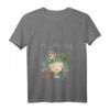 Damen Crazy Plant Lady T-Shirt mit grünem Daumen – Umweltfreundliches Geschenk für Pflanzenliebhaberinnen und Gartenfans