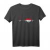 Ungarn Herzschlag EKG Puls T-Shirt – Stolz auf Ungarn, perfekt als Souvenir, Geschenk für Ungarische Familie & Freunde