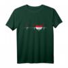 Ungarn Herzschlag EKG Puls T-Shirt – Stolz auf Ungarn, perfekt als Souvenir, Geschenk für Ungarische Familie & Freunde