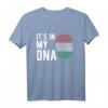 Meine DNA Ungarn Flagge Shirt - Exklusives Design als Geschenk für Freunde mit ungarischen Wurzeln zu Geburtstag & Weihnachten