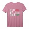 Meine DNA Ungarn Flagge Shirt - Exklusives Design als Geschenk für Freunde mit ungarischen Wurzeln zu Geburtstag & Weihnachten